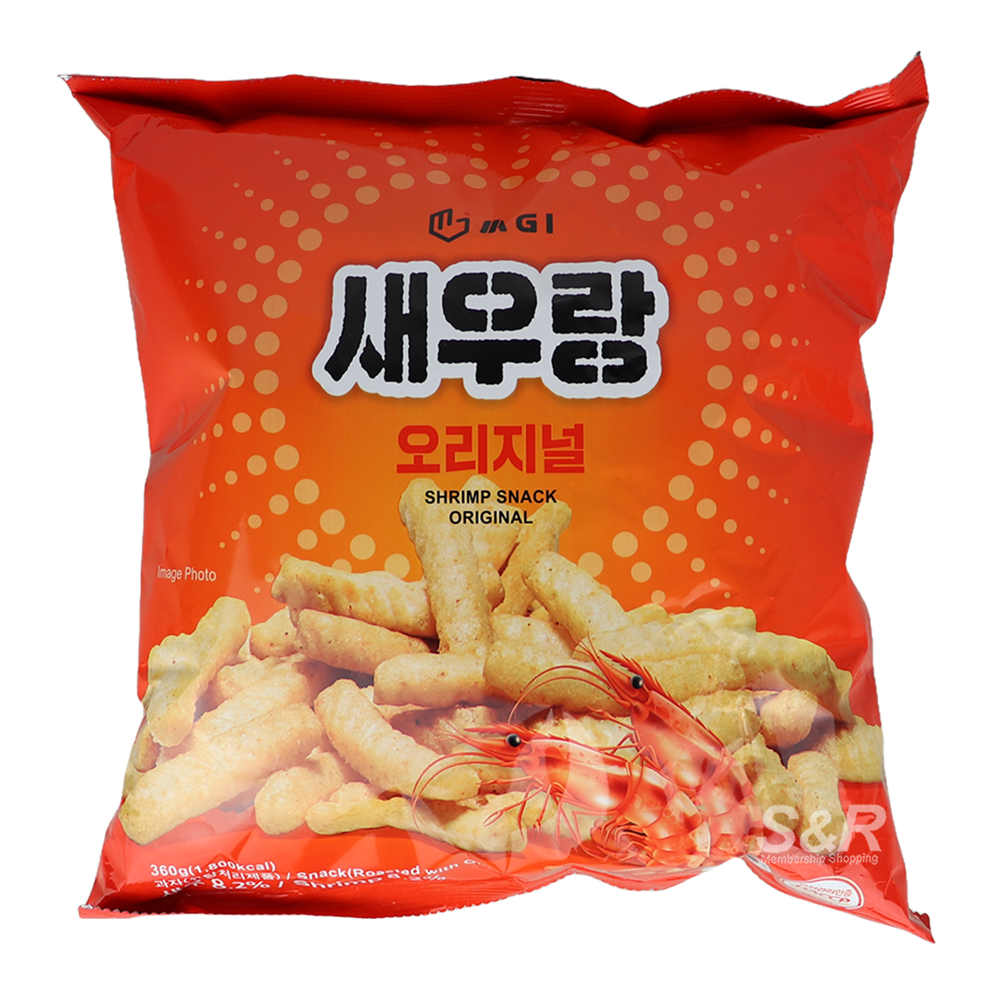 MGI Original Shrimp Snack 360g